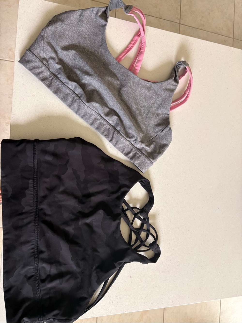 2 Lululemon Sports Bras, size L